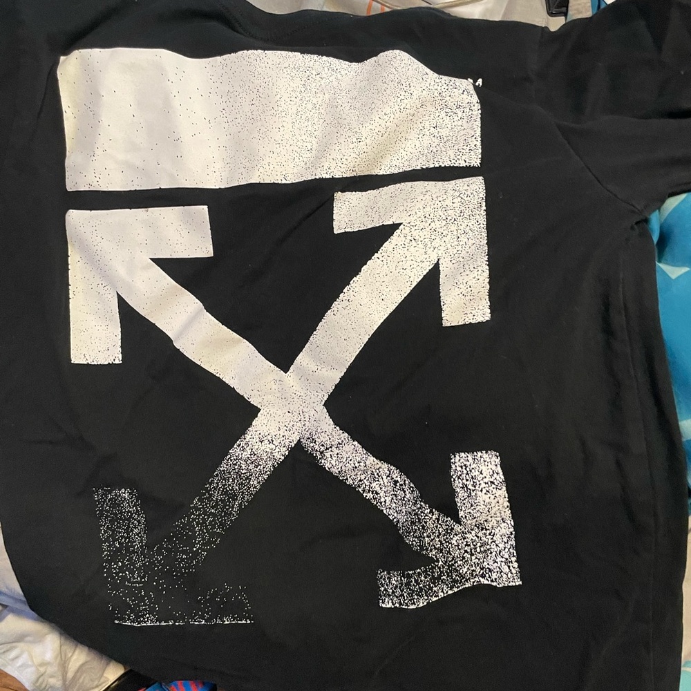 Black off white T-Shirt